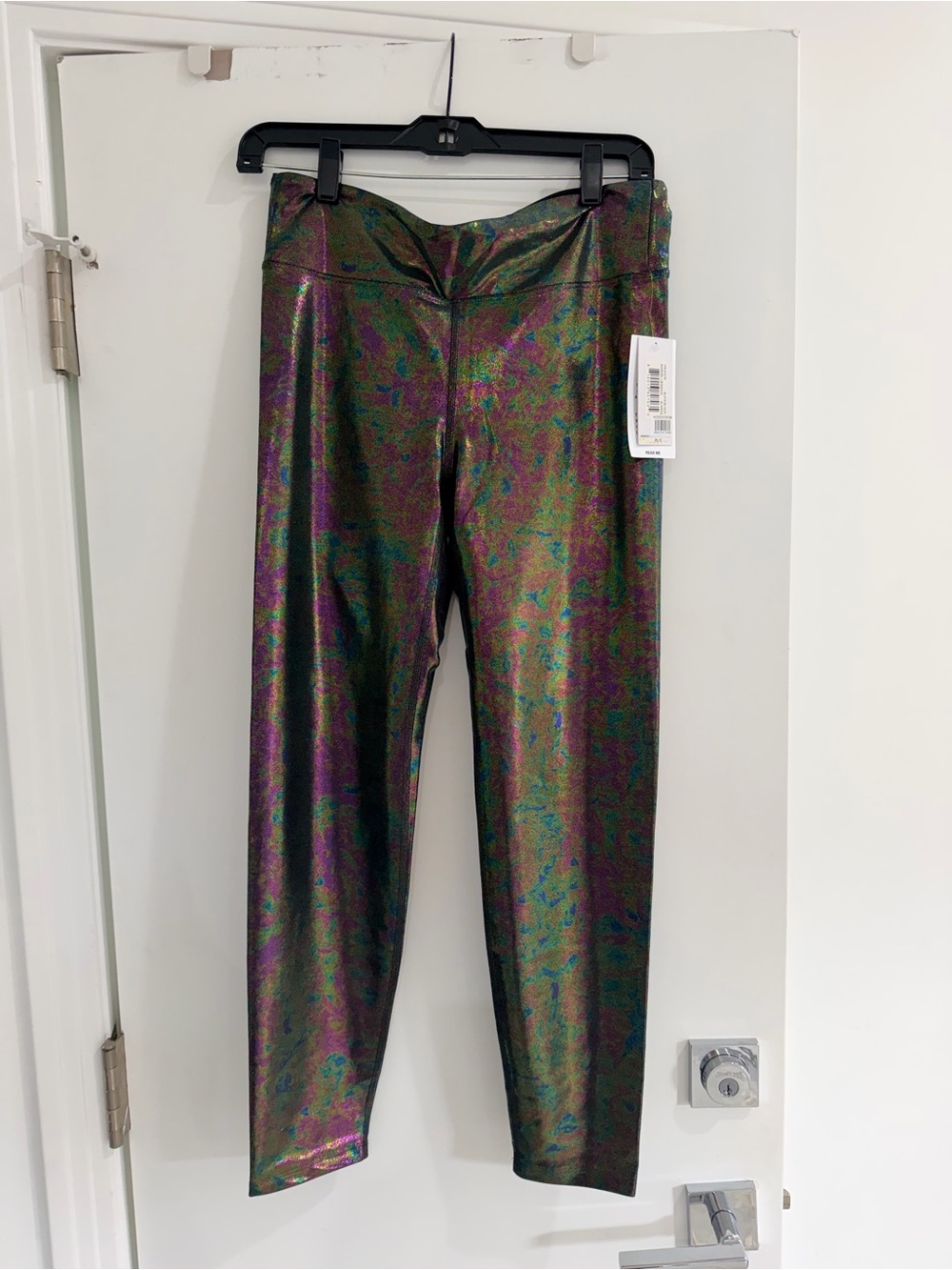 Heroine Sport Iridescent Green-Purple Women’s Leggings - NWT